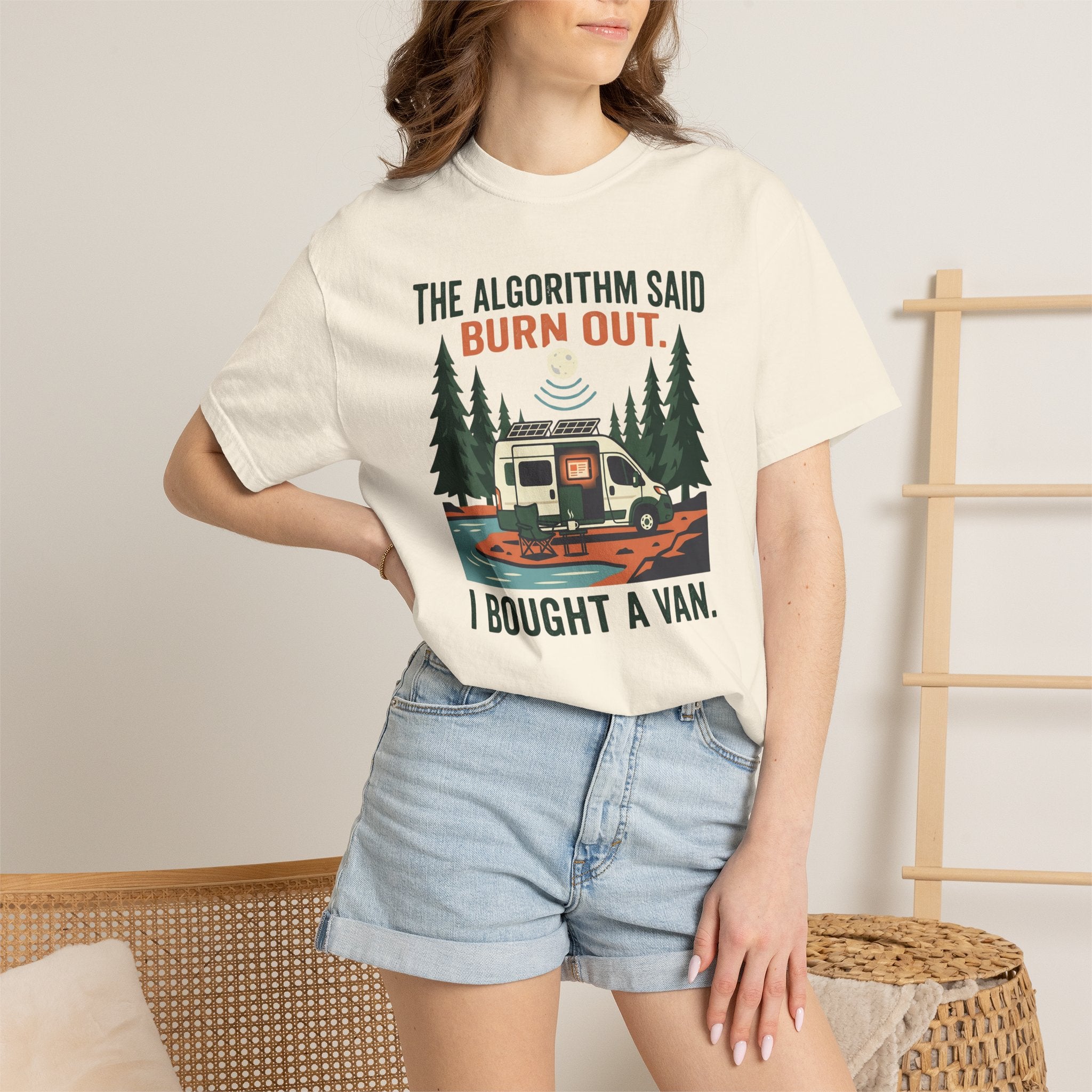 The Algorithm Said Burn Out - T-Shirt