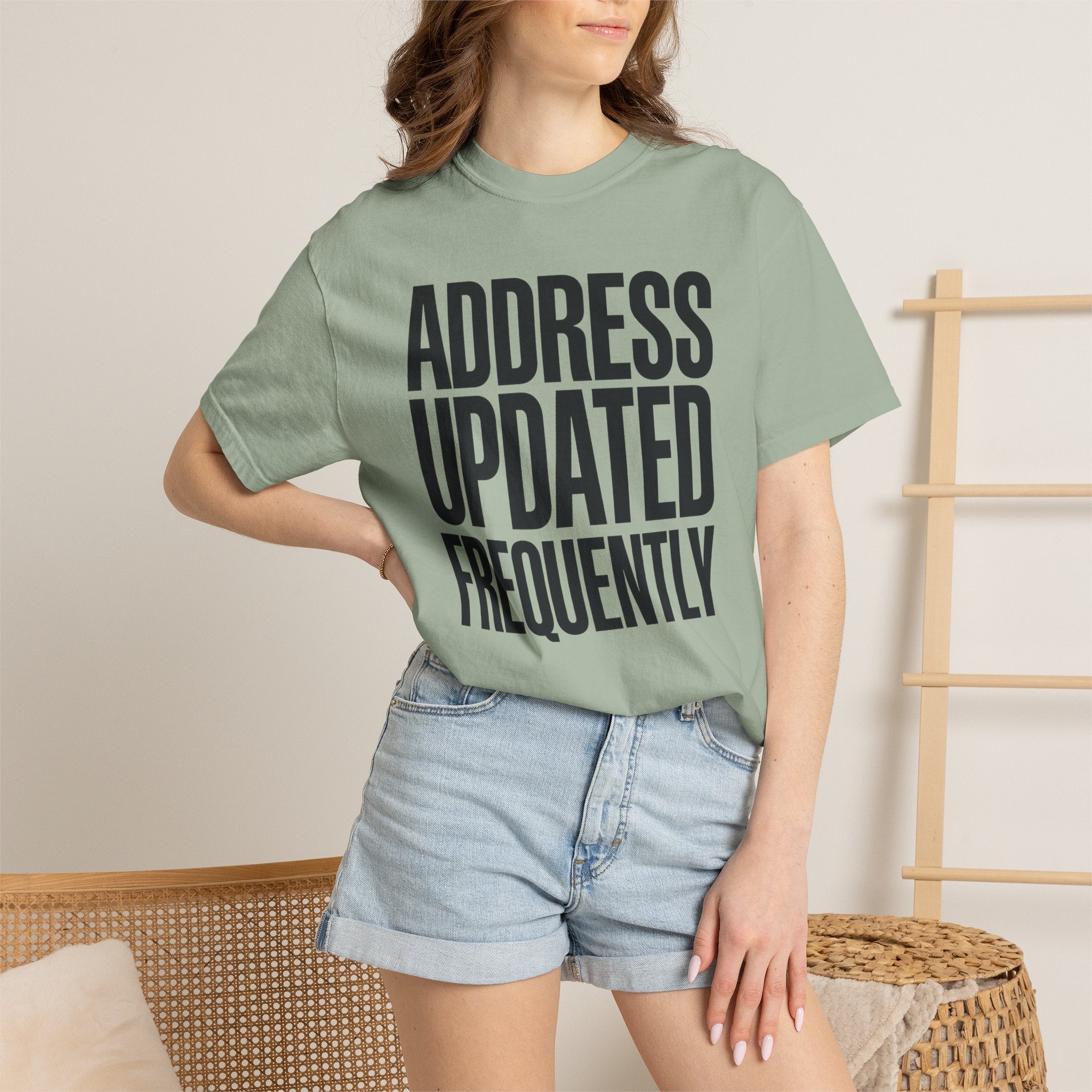 Address Updated Frequently - T-Shirt