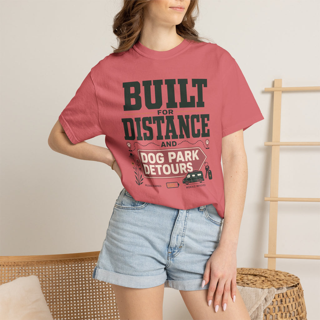 Built For Distance And Dog Park Detours - T-Shirt