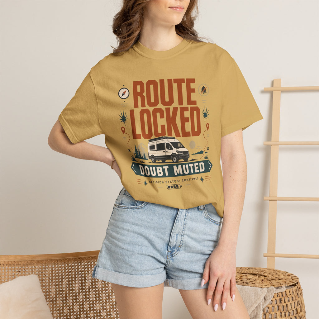 Route Locked Doubt Muted - T-Shirt