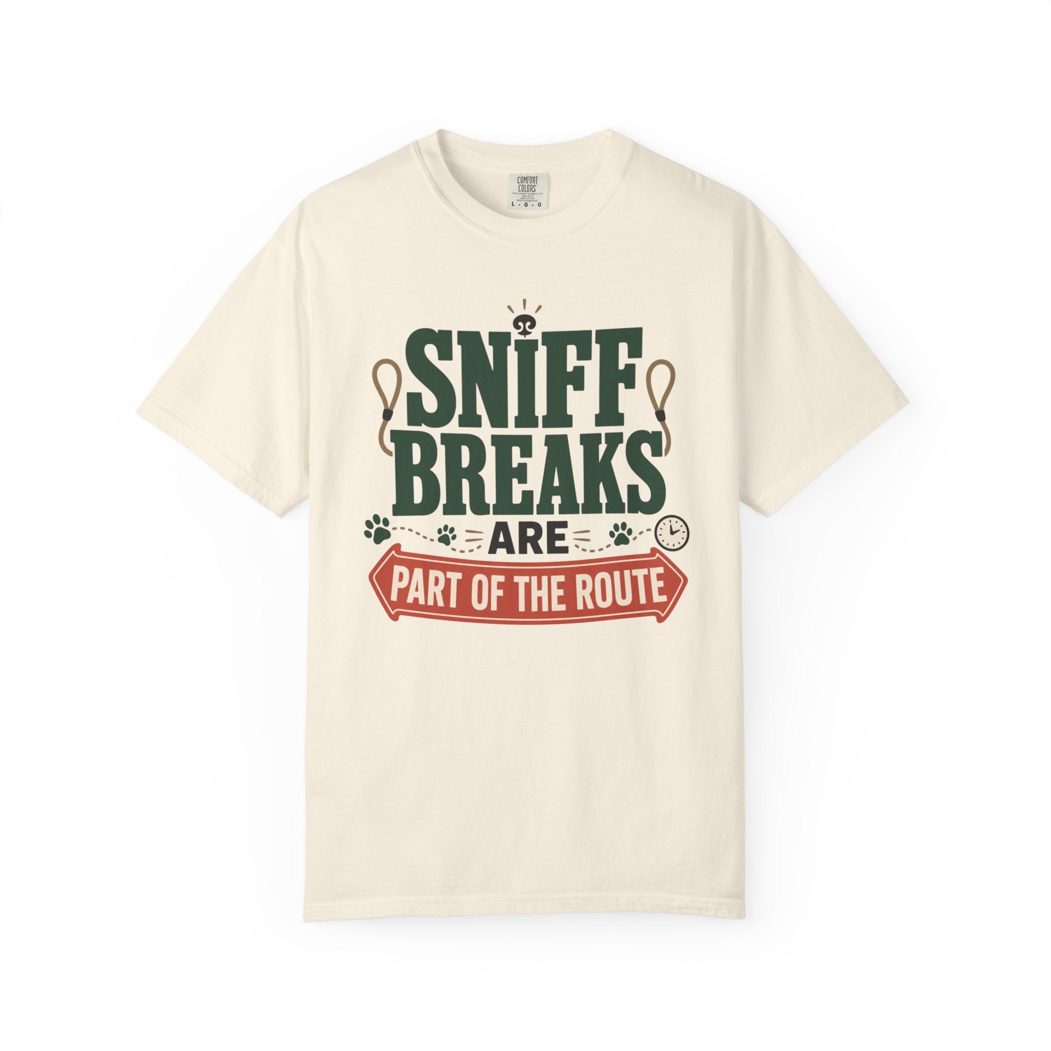 Sniff Breaks Are Part Of The Route - T-Shirt