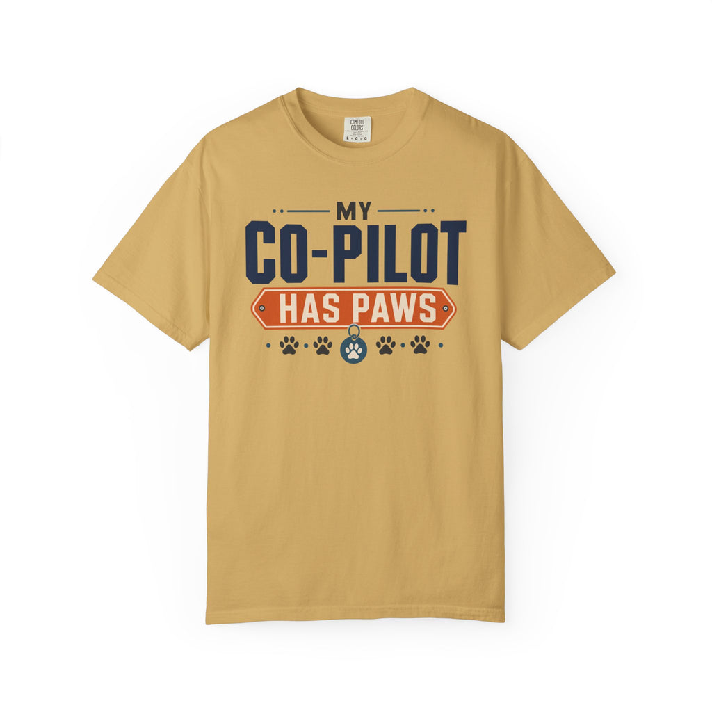 My Co Pilot Has Paws - T-Shirt