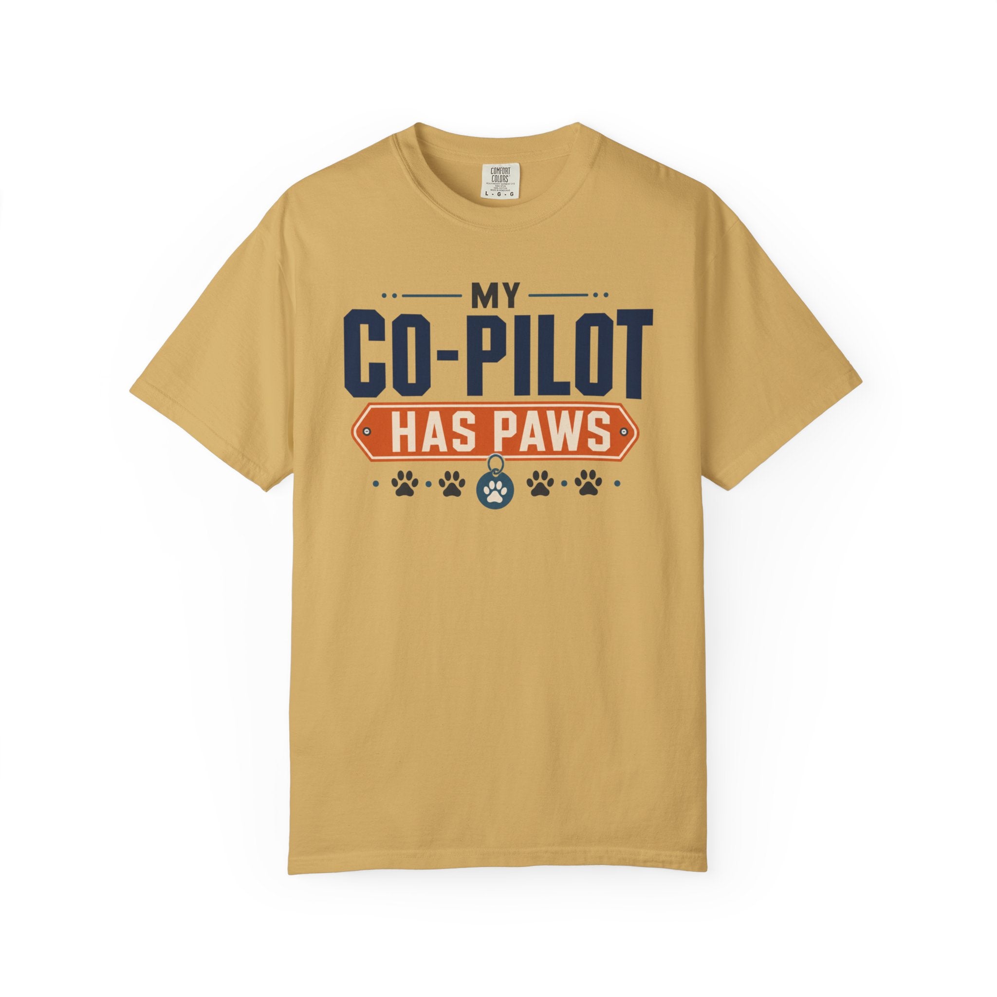My Co Pilot Has Paws - T-Shirt