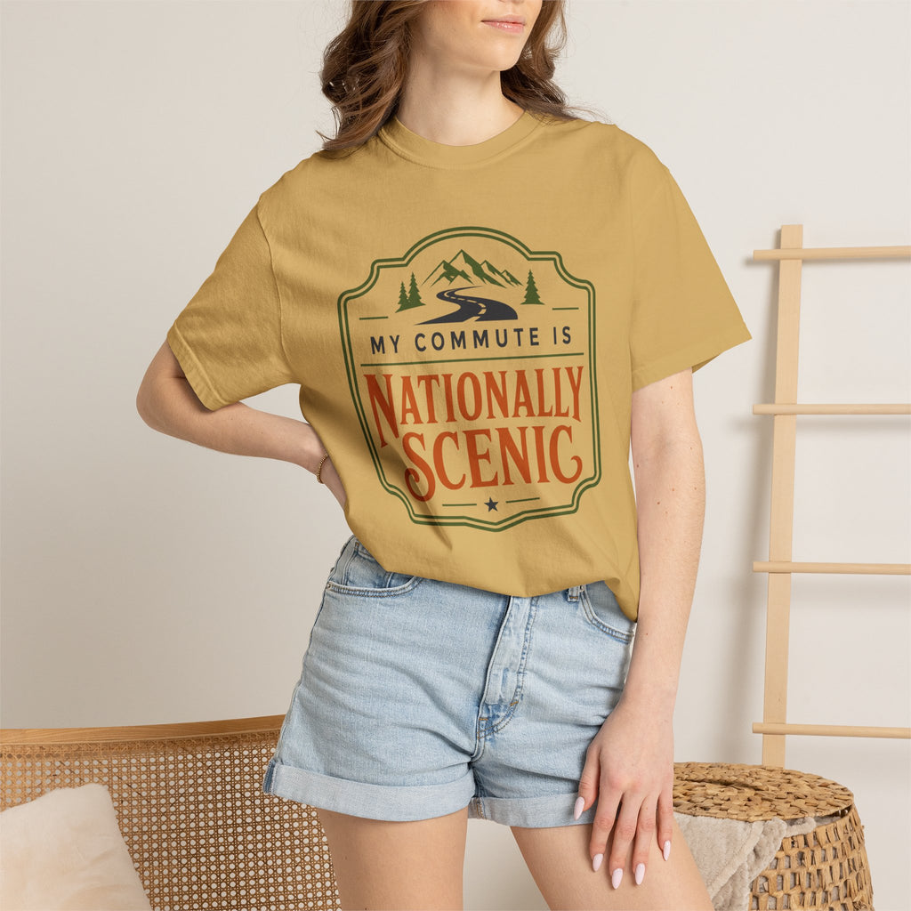 My Commute Is Nationally Scenic - T-Shirt