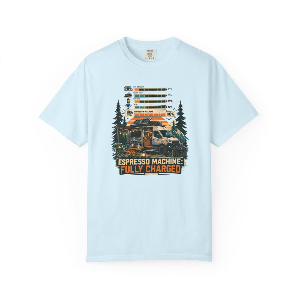 Espresso Machine Fully Charged - T-Shirt
