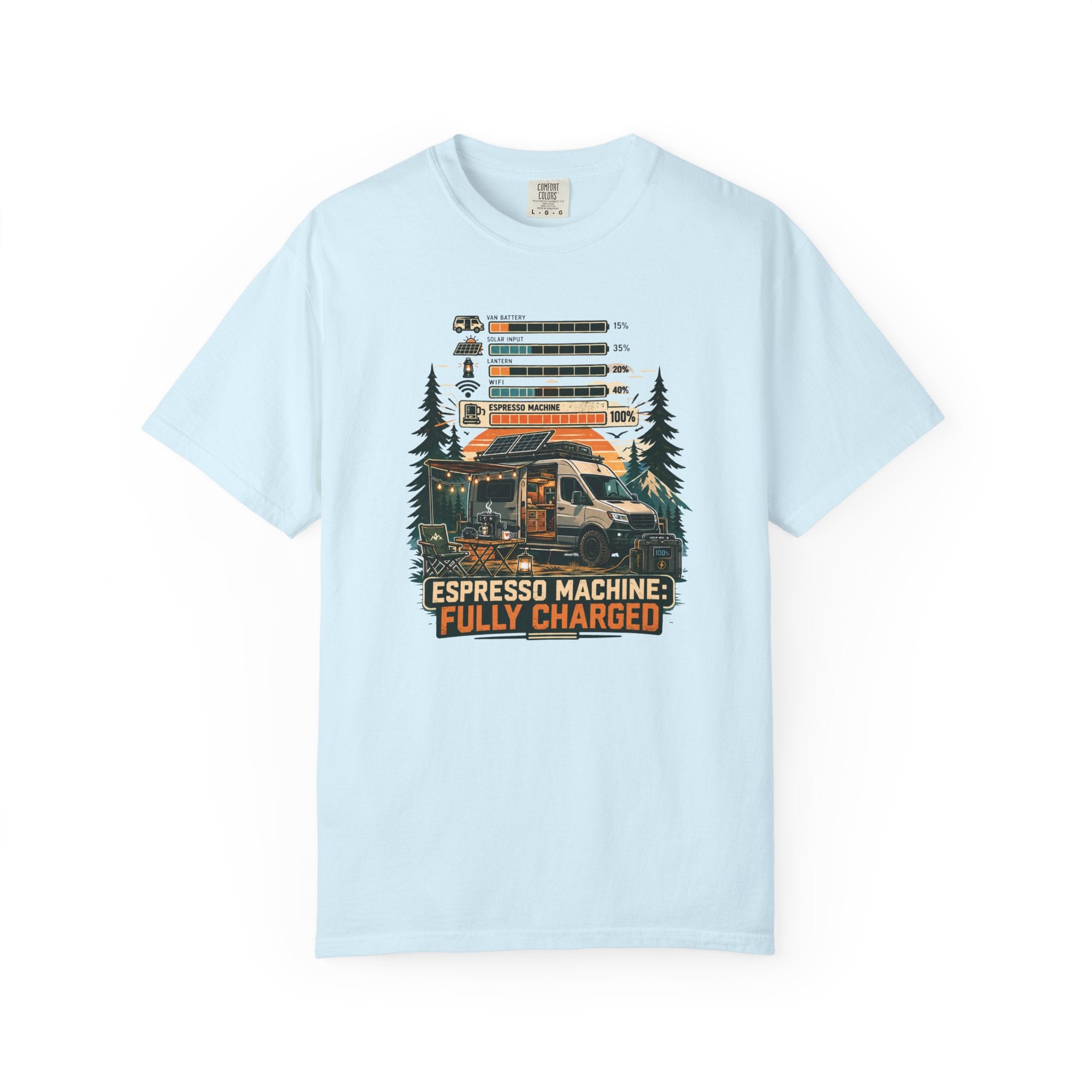 Espresso Machine Fully Charged - T-Shirt