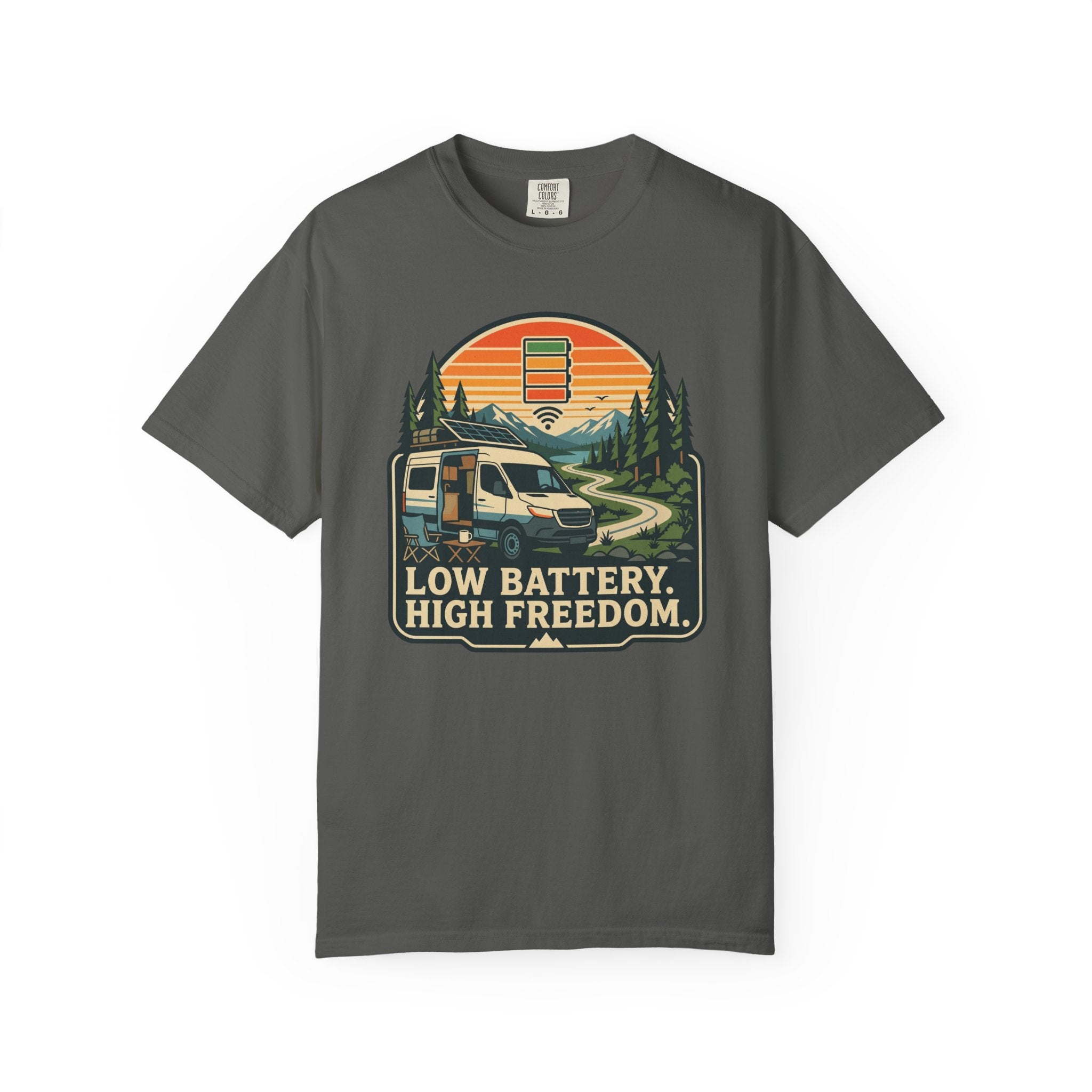 Low Battery High Freedom - T-Shirt