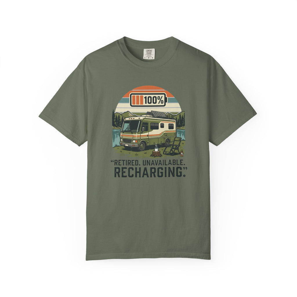 Retired Unavailable Recharging - T-Shirt