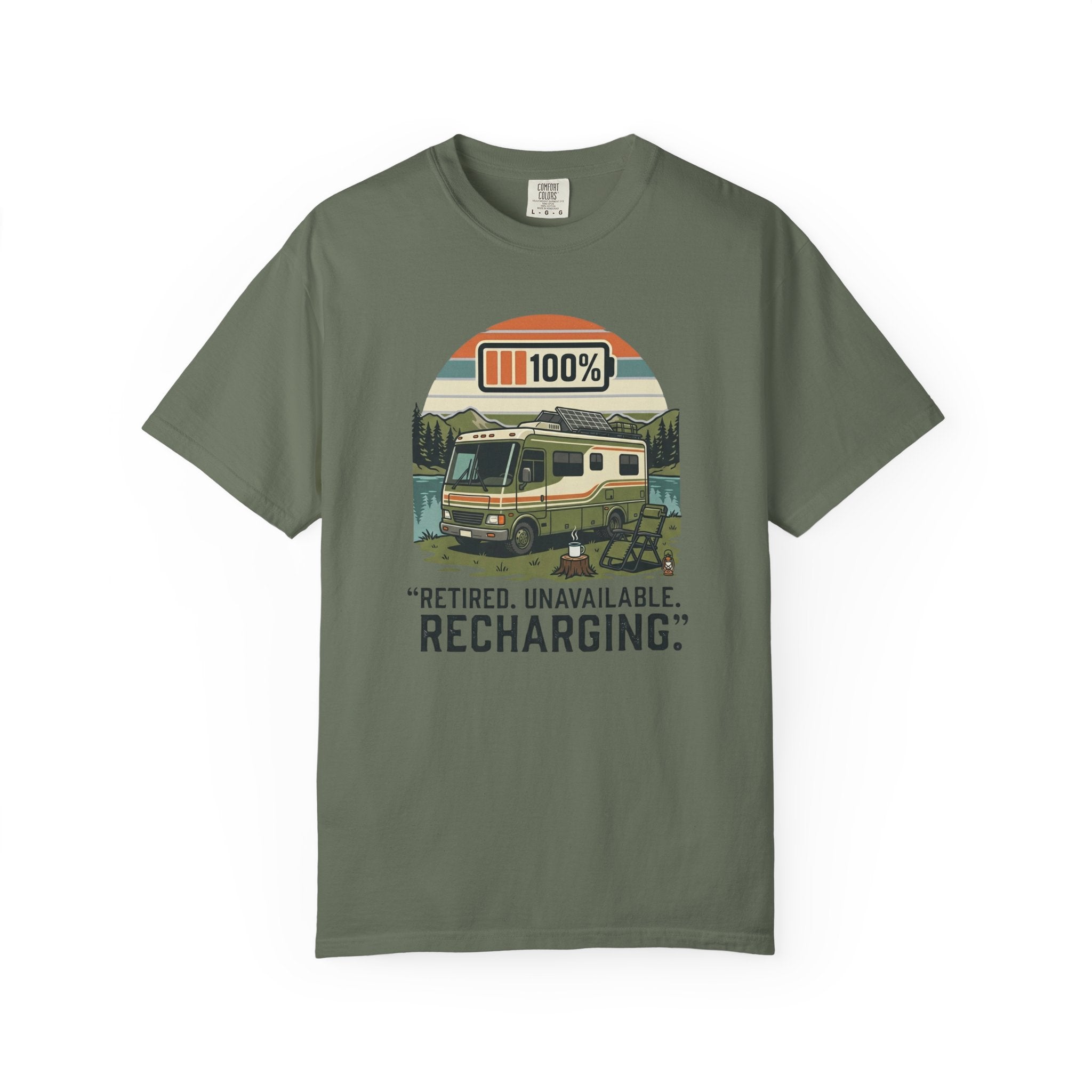 Retired Unavailable Recharging - T-Shirt