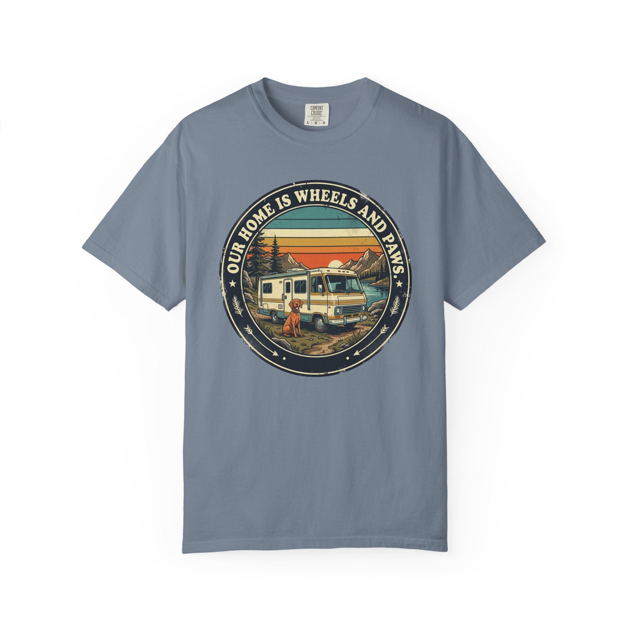 Our Home Is Wheels And Paws - T-Shirt