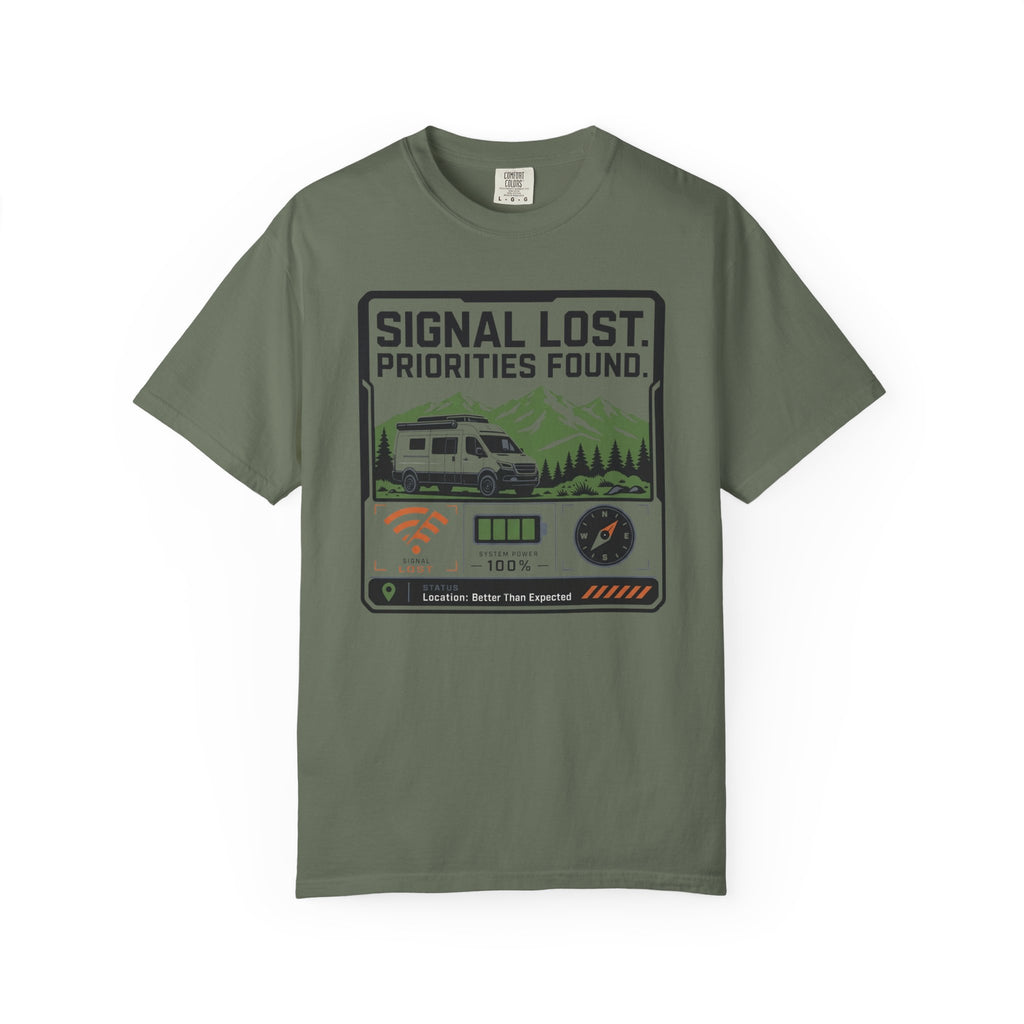 Signal Lost Priorities Found - T-Shirt