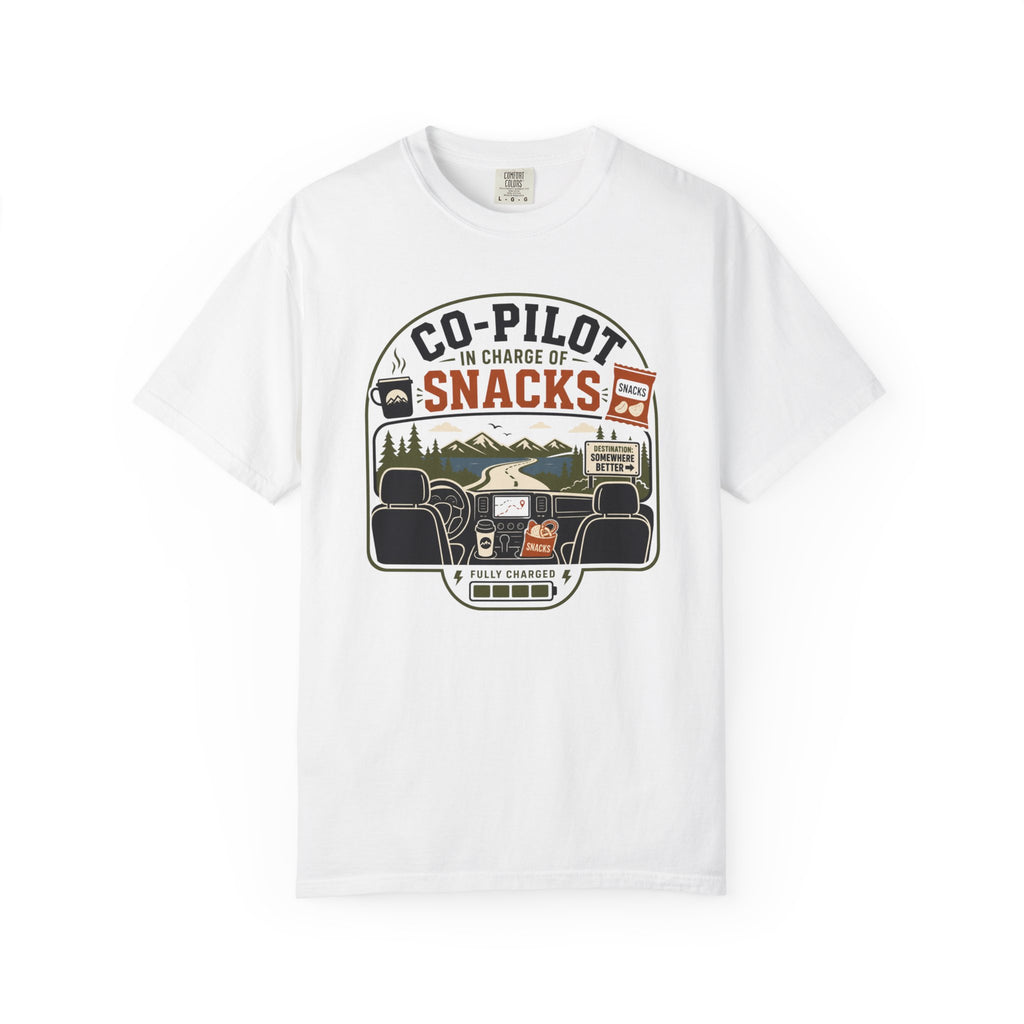 Co Pilot In Charge Of Snacks - T-Shirt