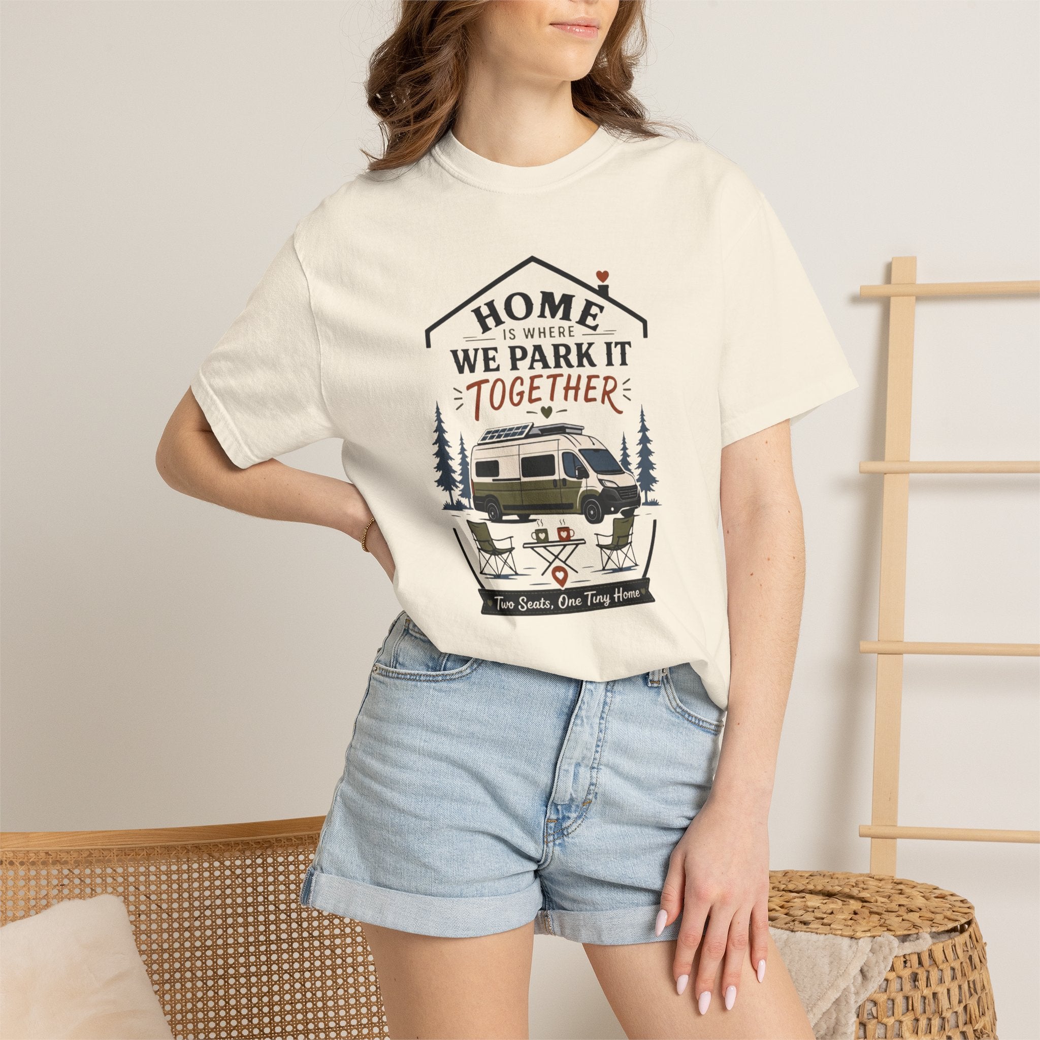 Home Is Where We Park It Together - T-Shirt