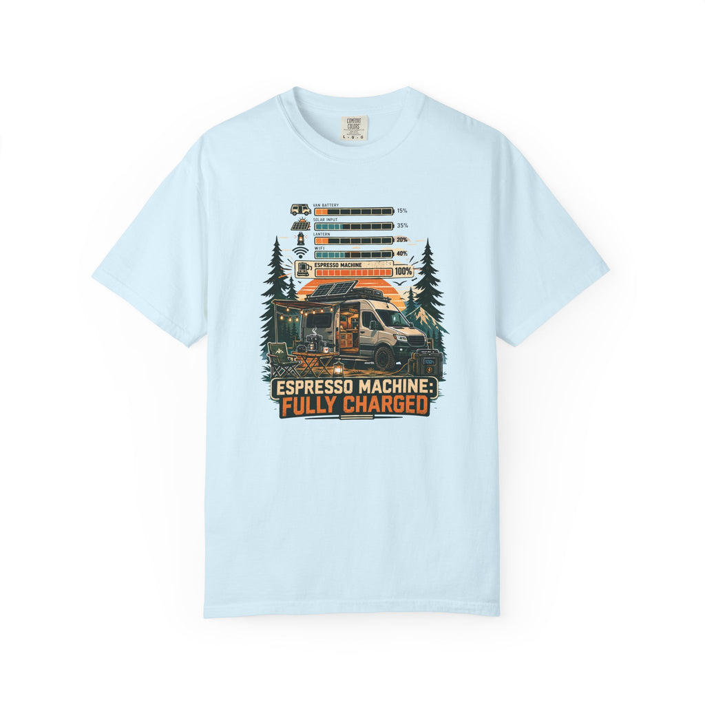 Espresso Machine Fully Charged - T-Shirt