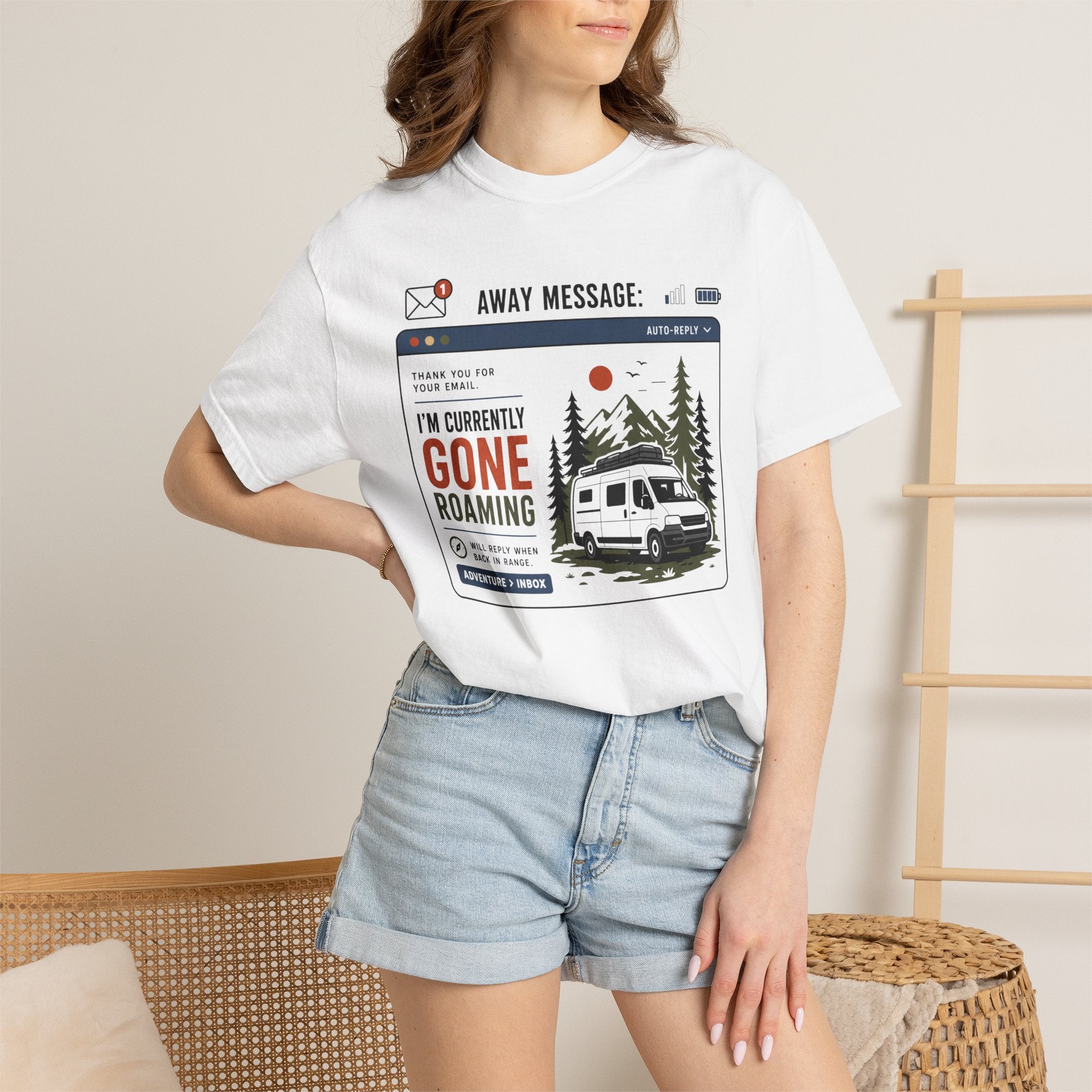 Away Message Gone Roaming - T-Shirt