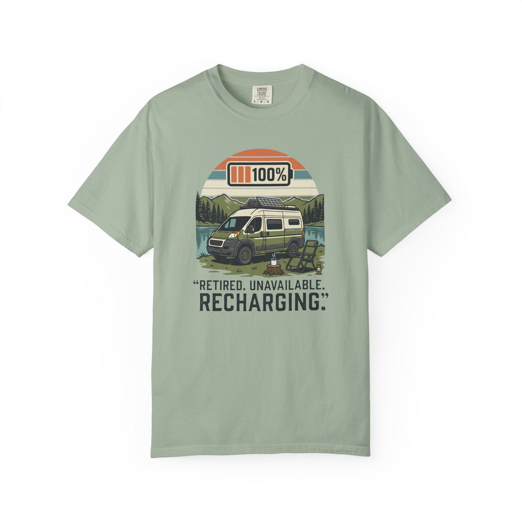 Retired Unavailable Recharging - T-Shirt