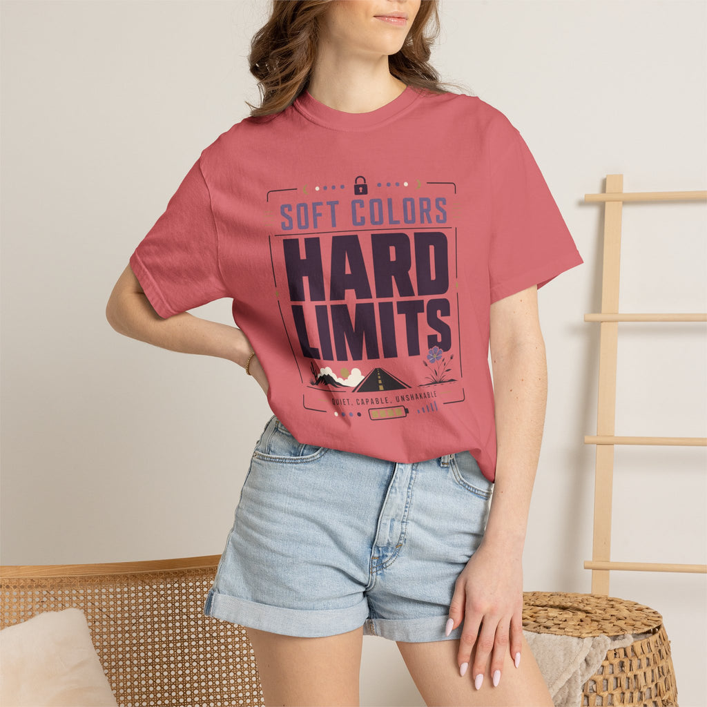 Soft Colors Hard Limits - T-Shirt