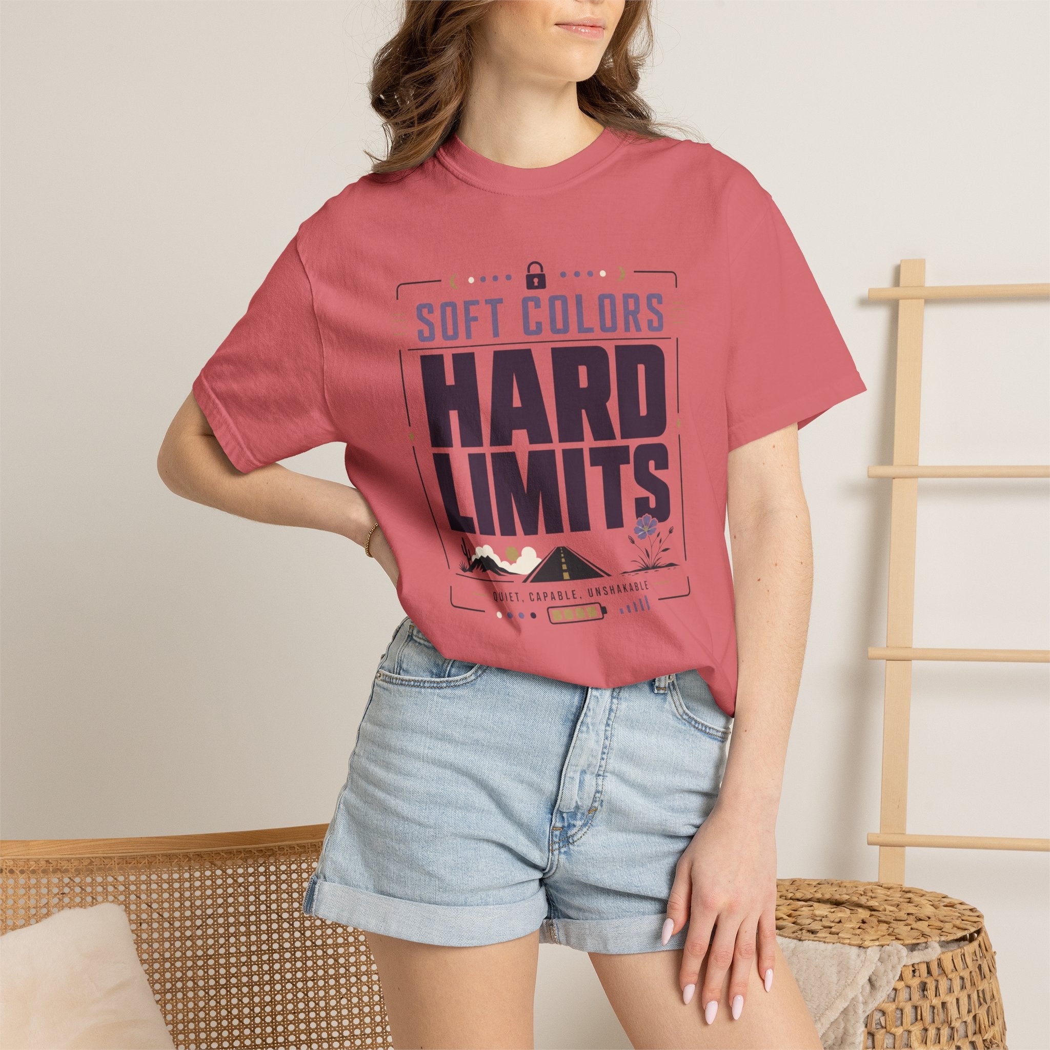 Soft Colors Hard Limits - T-Shirt