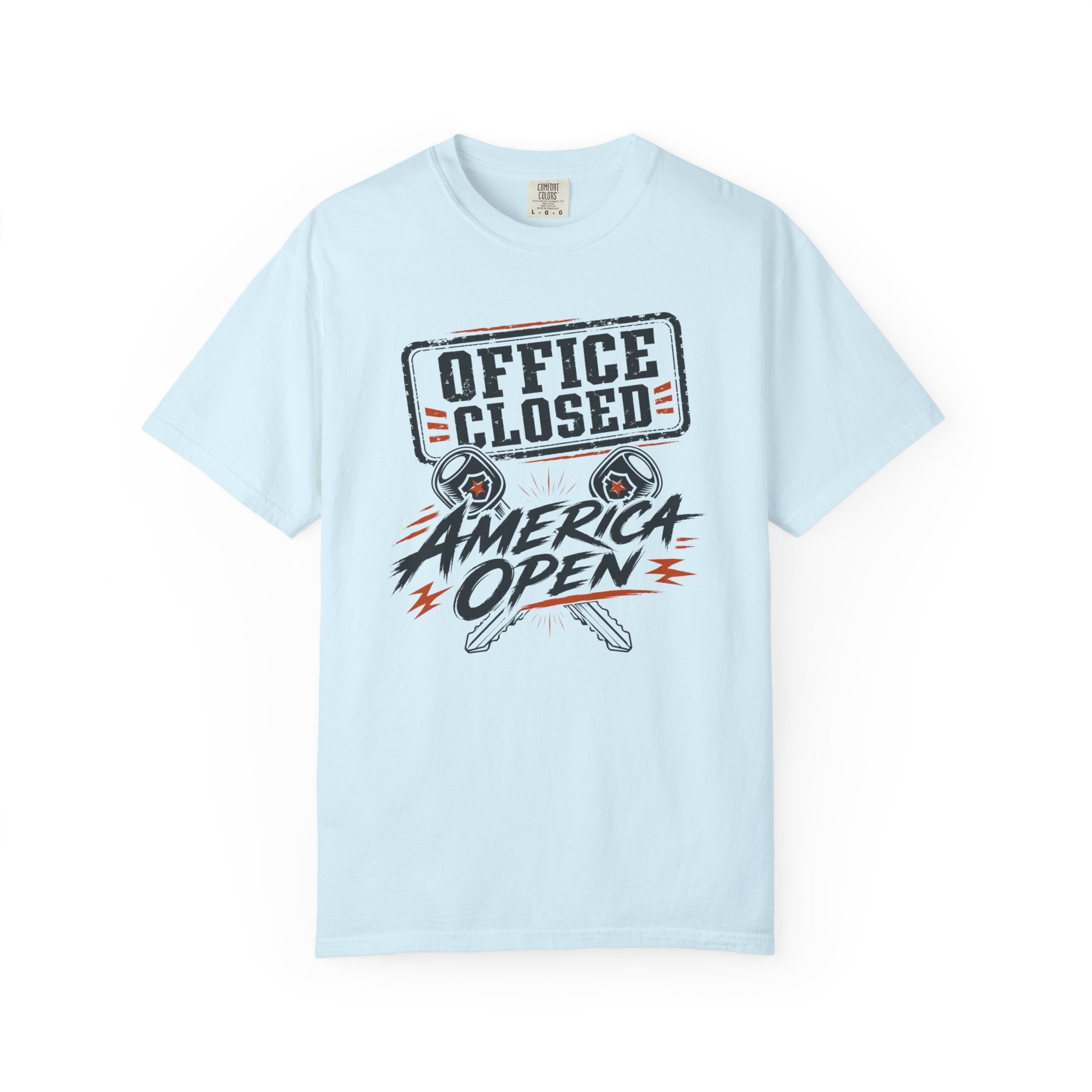Office Closed America Open - T-Shirt