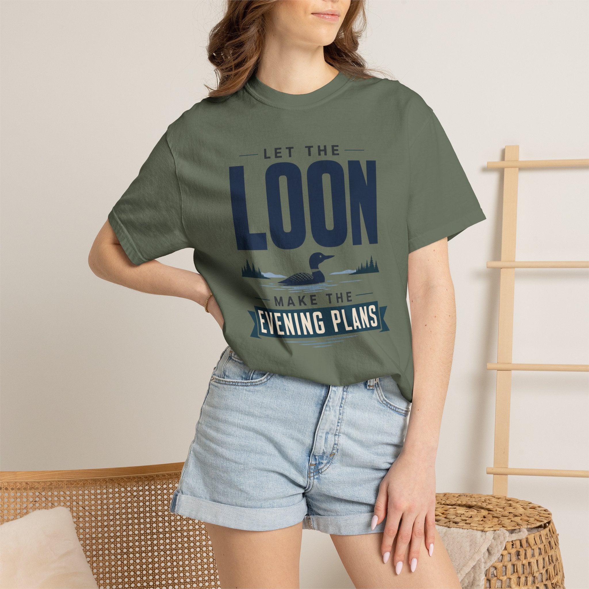 Let The Loon Make The Evening Plans - T-Shirt