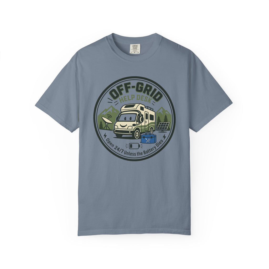 Off Grid Help Desk - T-Shirt
