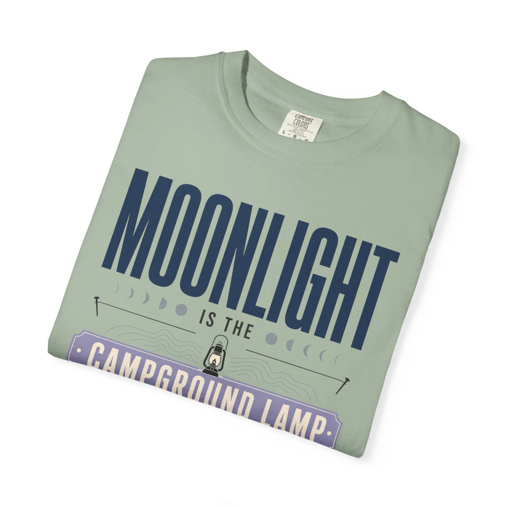 Moonlight Is The Campground Lamp - T-Shirt