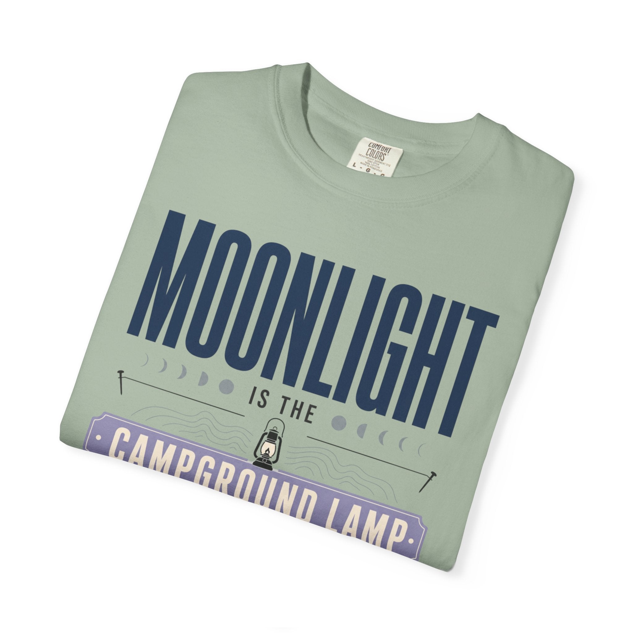 Moonlight Is The Campground Lamp - T-Shirt