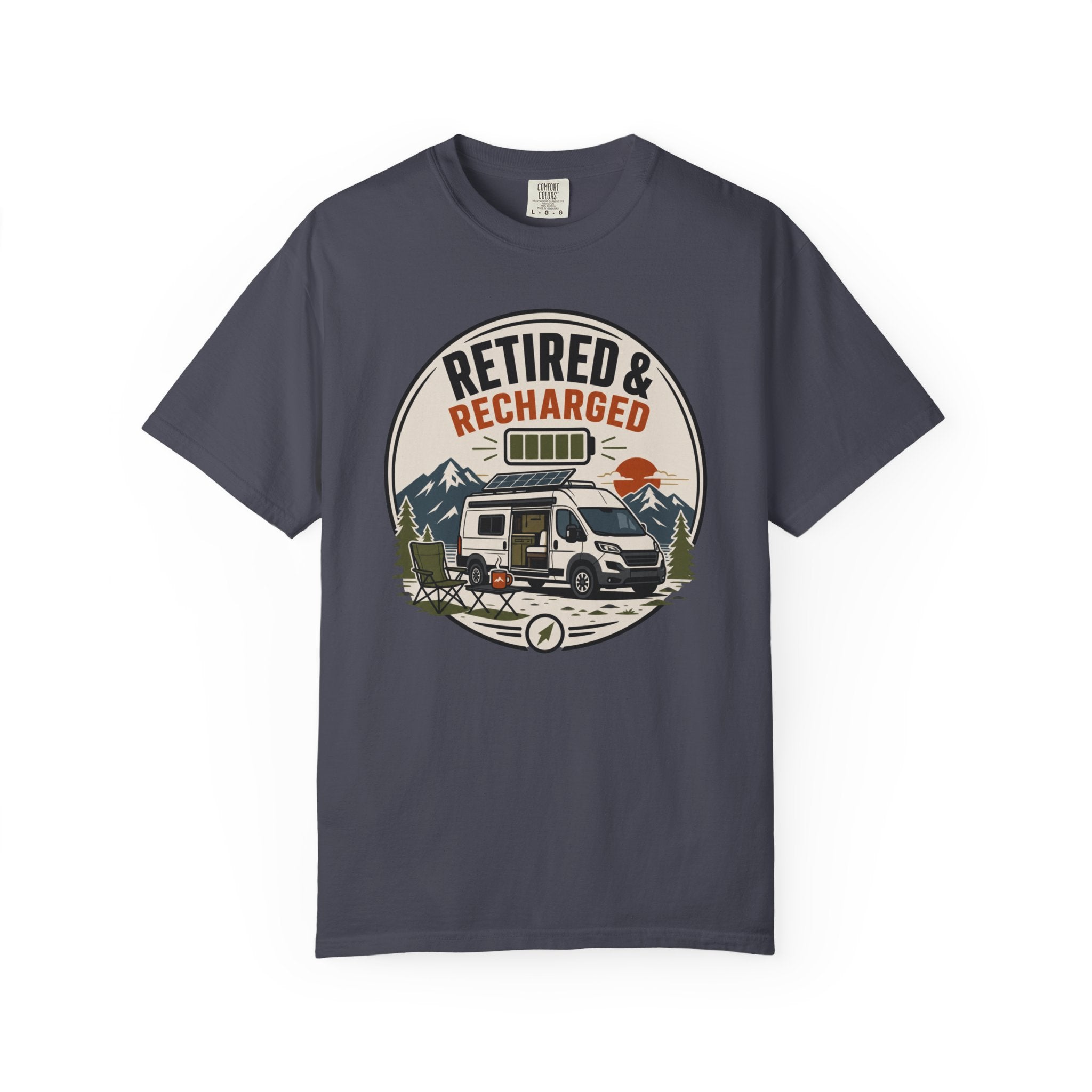 Retired And Recharged - T-Shirt