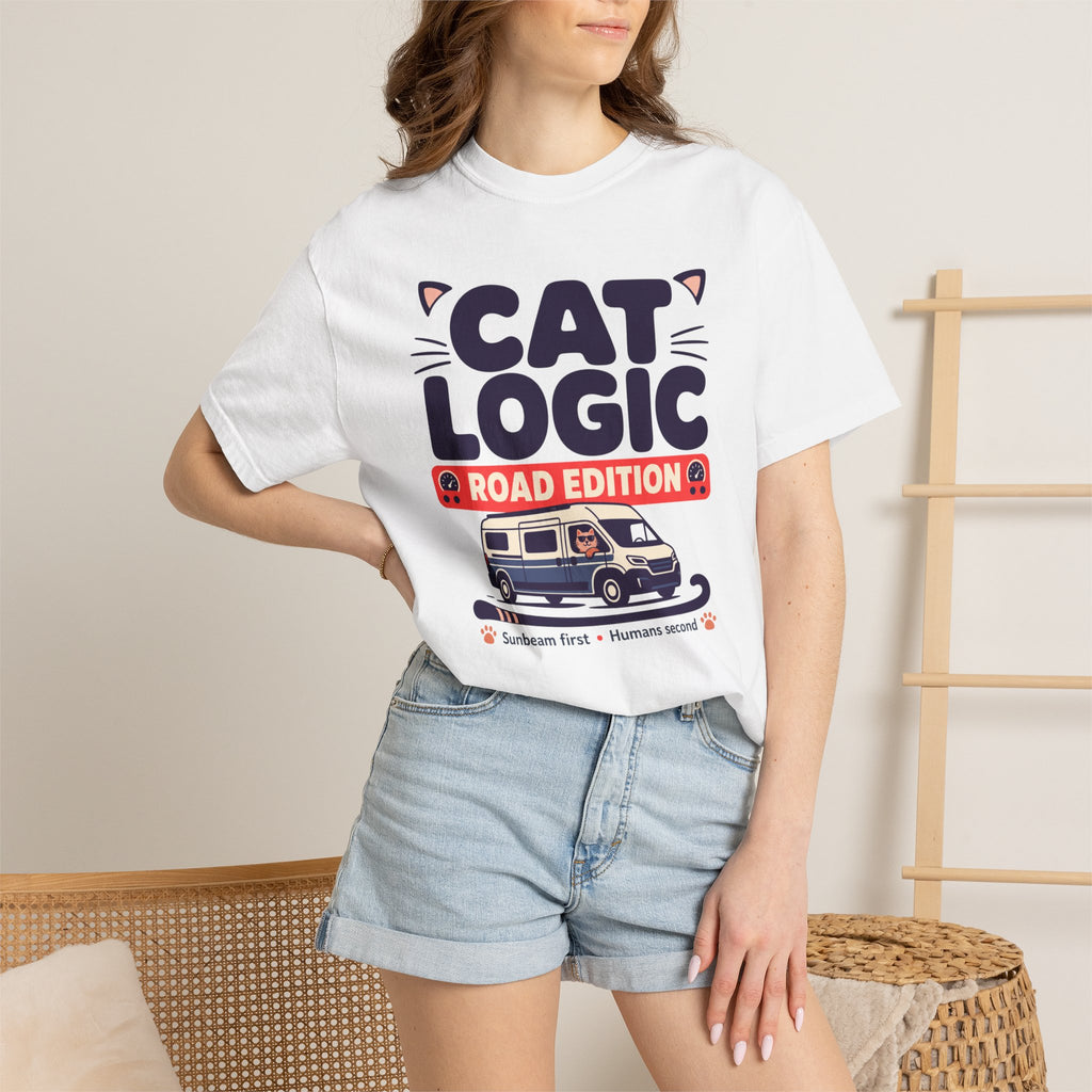 Cat Logic Road Edition - T-Shirt