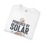 Powered By Solar And Poor Cell Service - T-Shirt