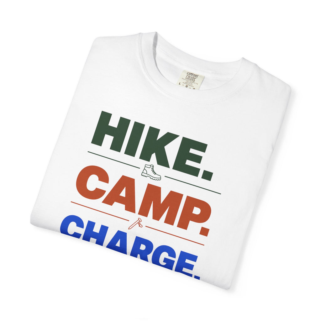 Hike Camp Charge Repeat - T-Shirt