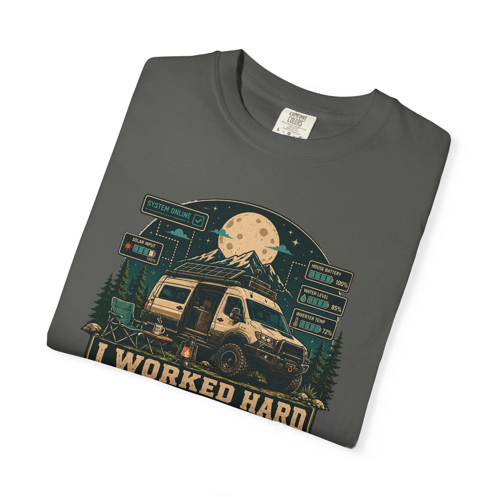 I work hard so my campervan can have a better life - T-Shirt