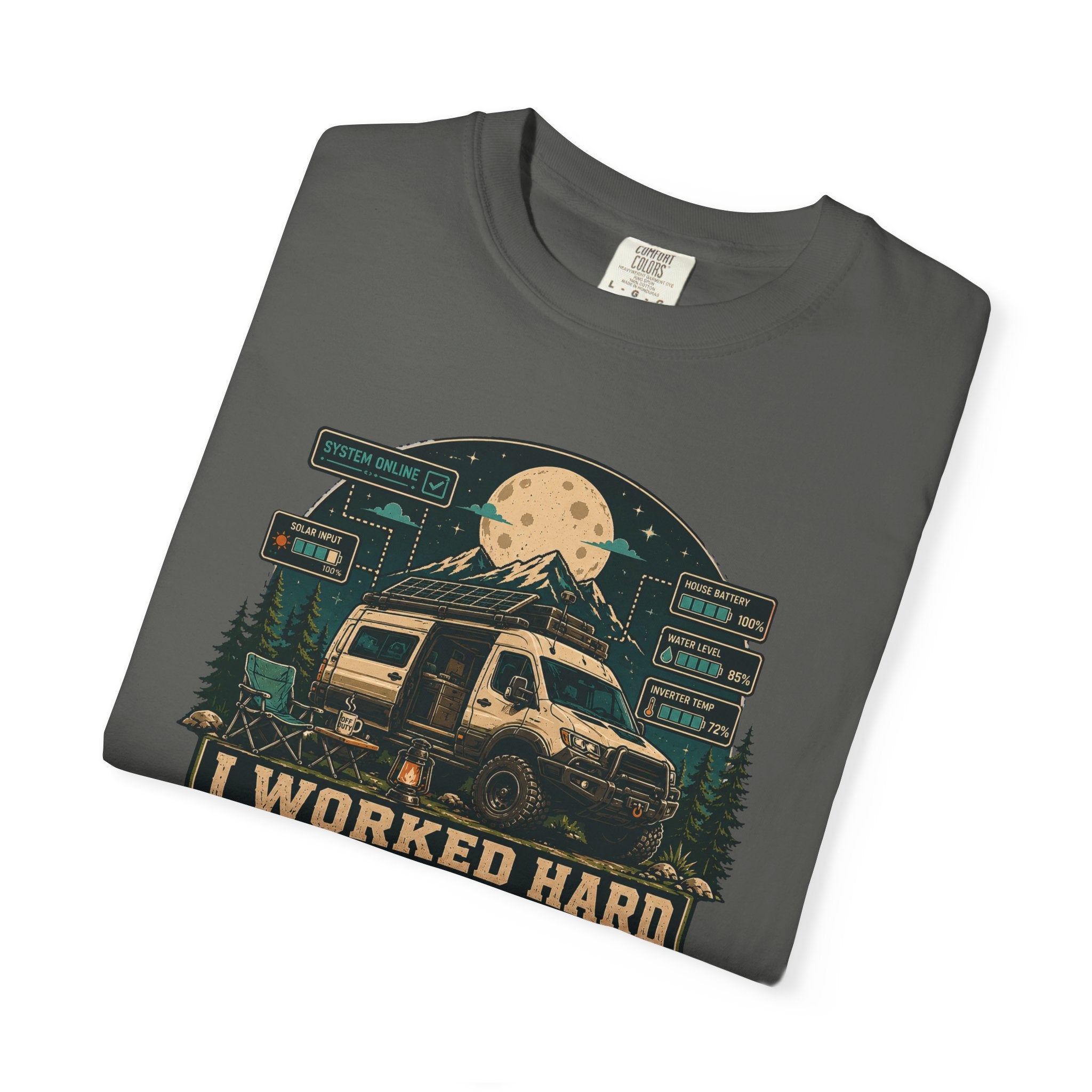 I work hard so my campervan can have a better life - T-Shirt