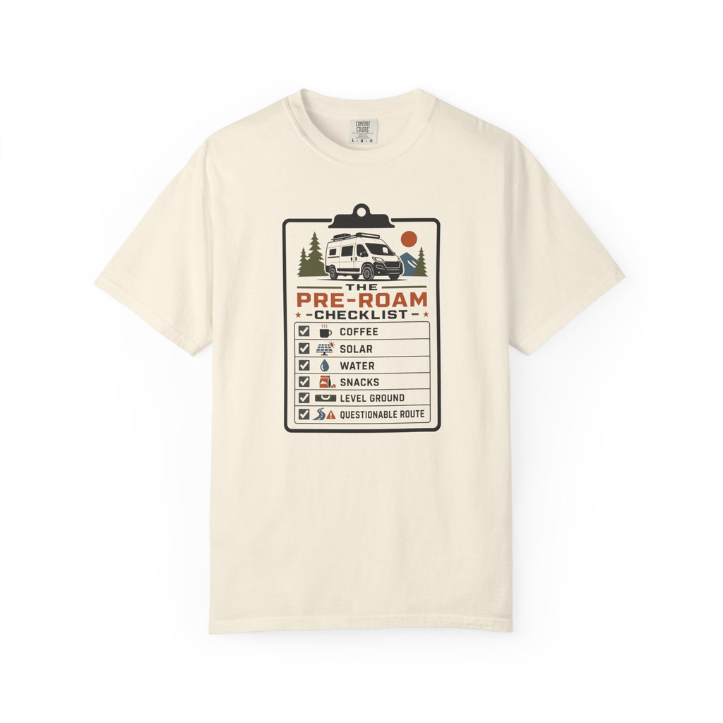 The Pre Roam Checklist - T-Shirt