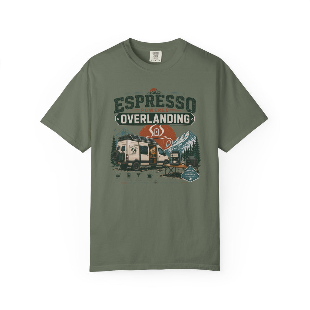 Espresso Powered Overlanding - T-Shirt