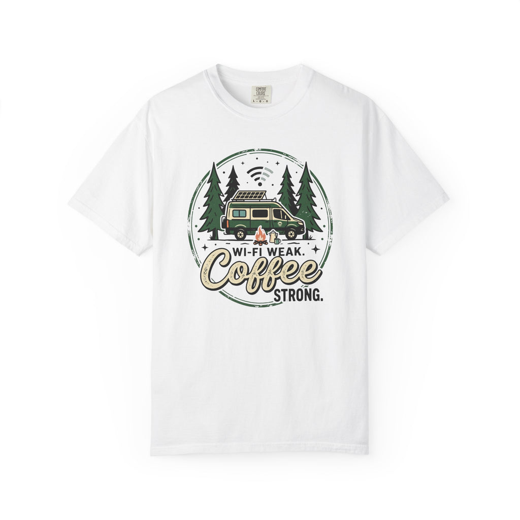 Wifi Weak Coffee Strong - T-Shirt