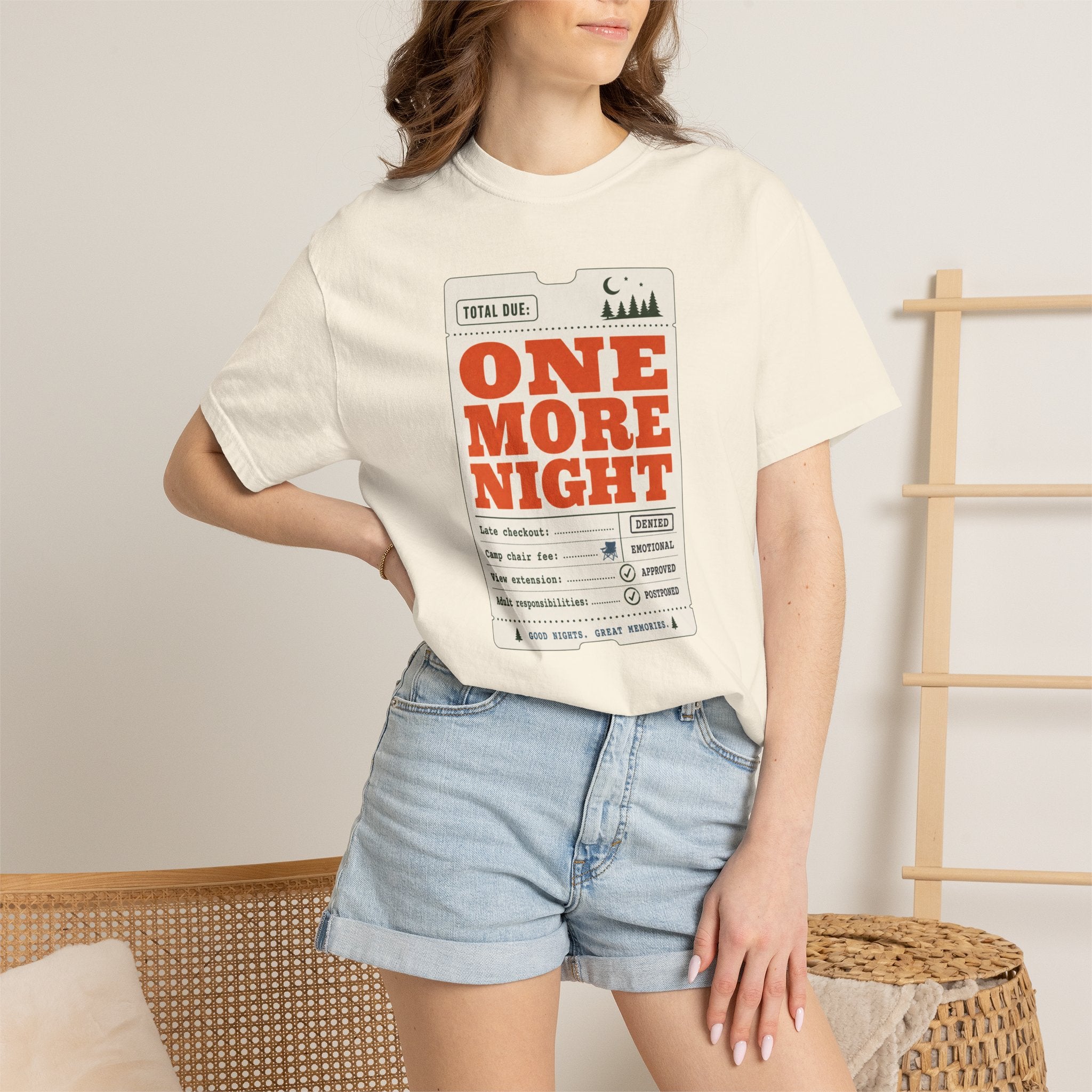 Total Due One More Night - T-Shirt