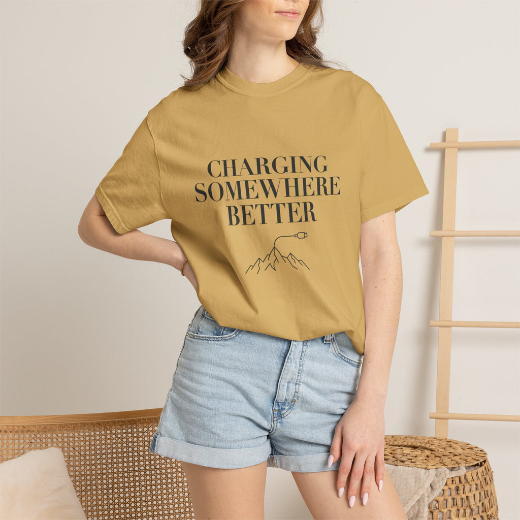 Charging Somewhere Better - T-Shirt