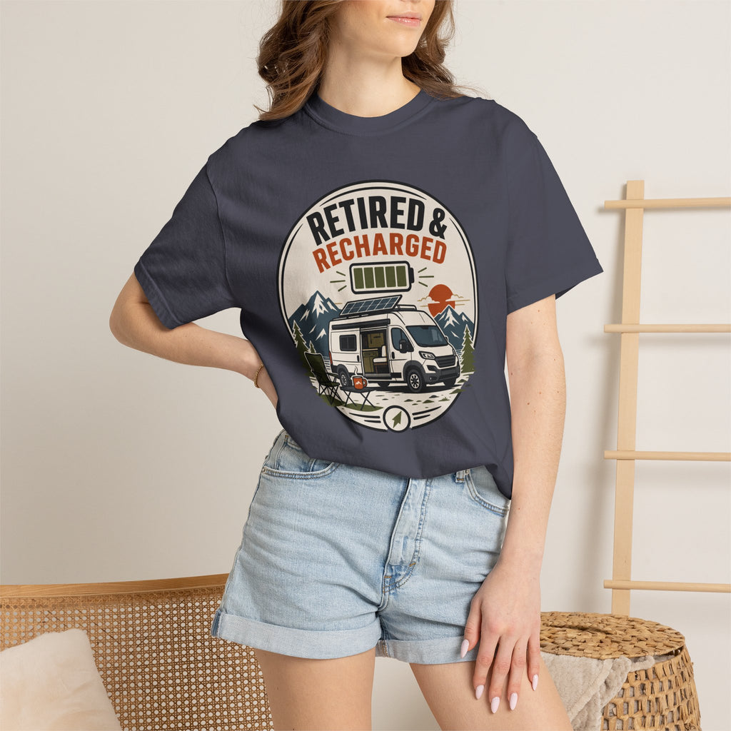 Retired And Recharged - T-Shirt