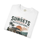 Sunsets Over Notifications - T-Shirt