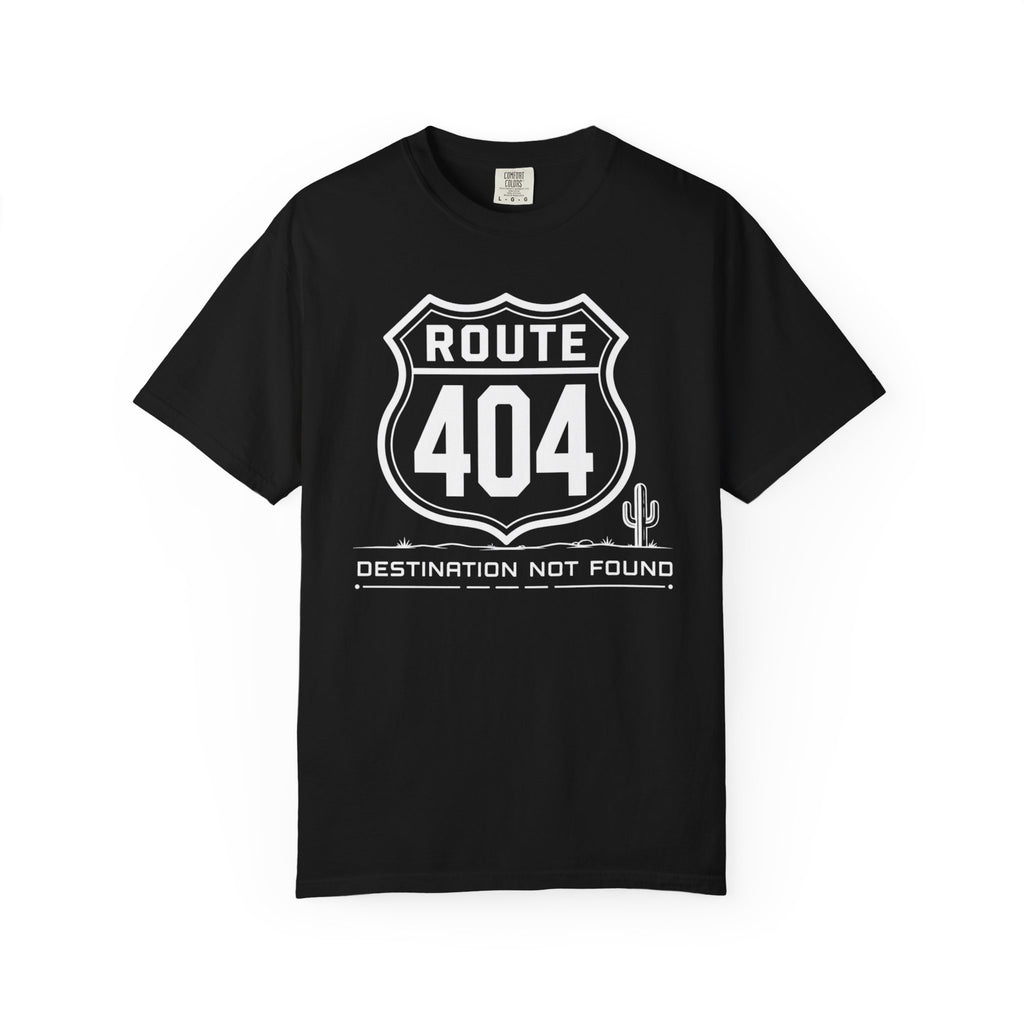 Route 404 Destination Not Found - T-Shirt