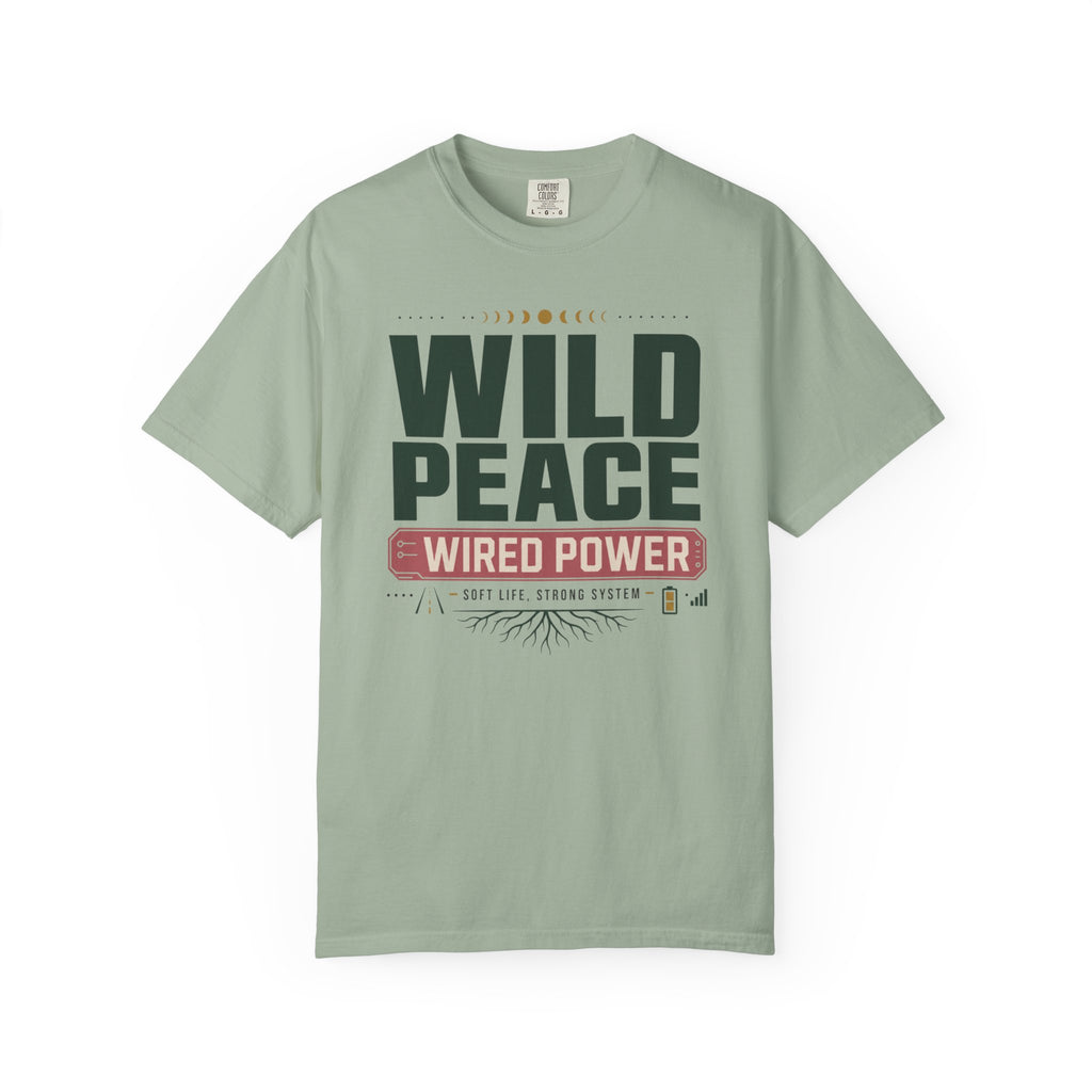 Wild Peace Wired Power - T-Shirt