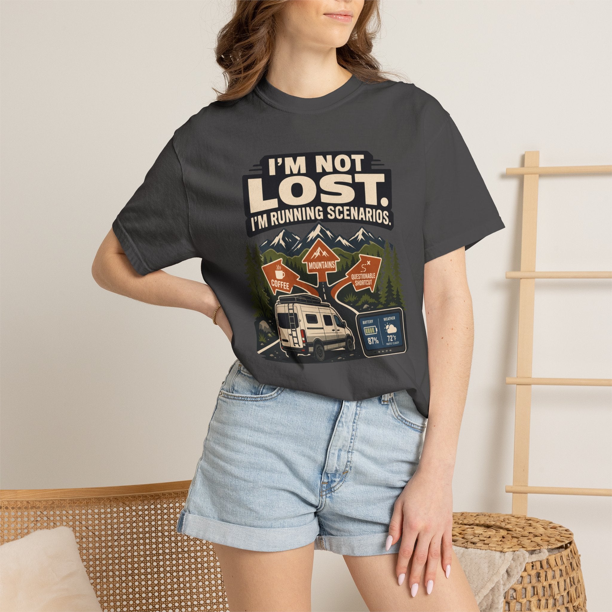 I M Not Lost I M Running Scenarios - T-Shirt