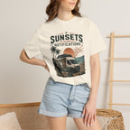 Sunsets Over Notifications - T-Shirt