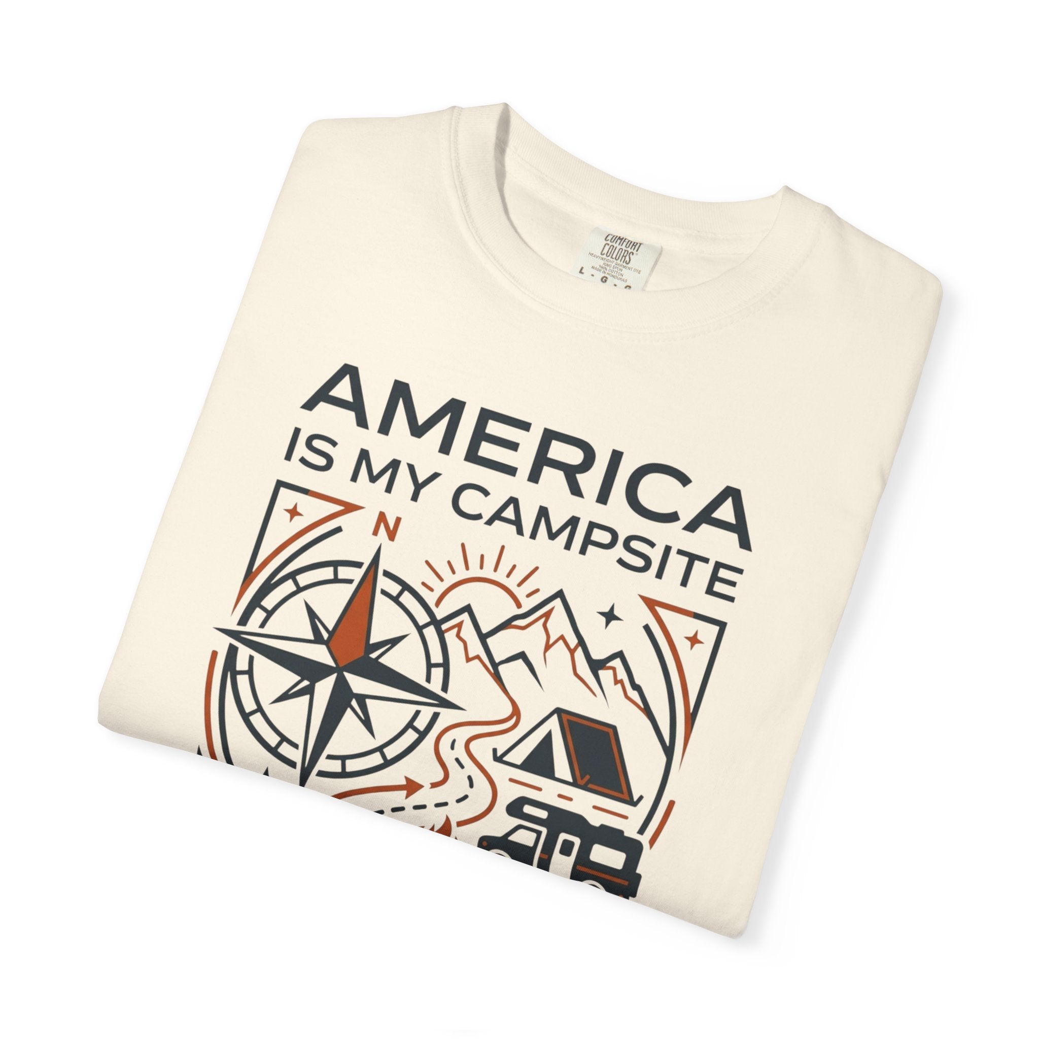 America Is My Campsite - T-Shirt