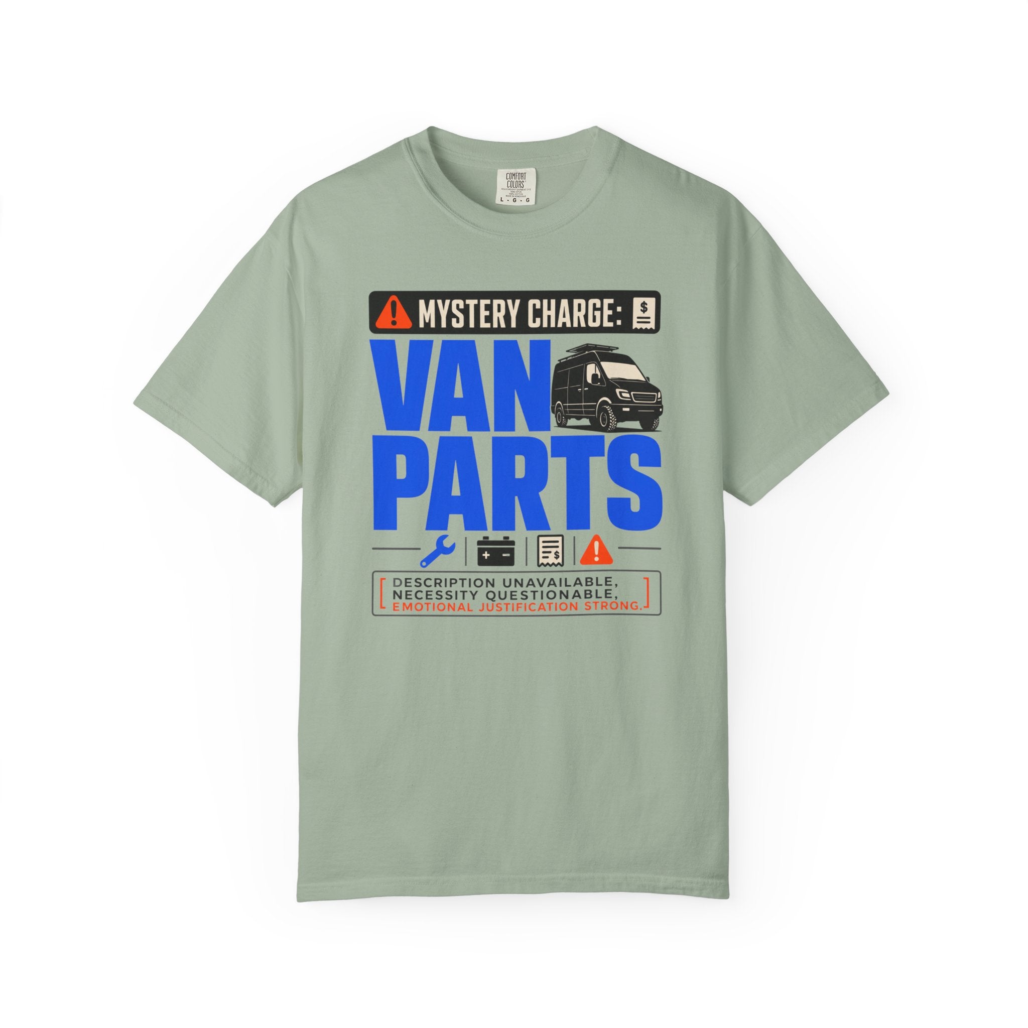 Mystery Charge Van Parts - T-Shirt