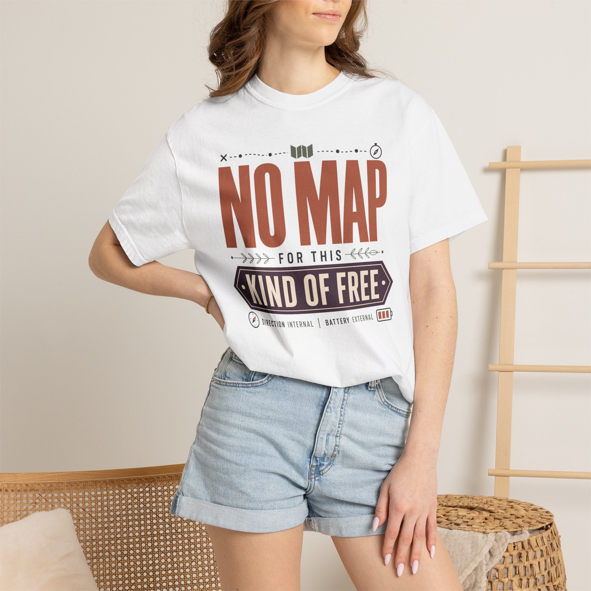 No Map For This Kind Of Free - T-Shirt