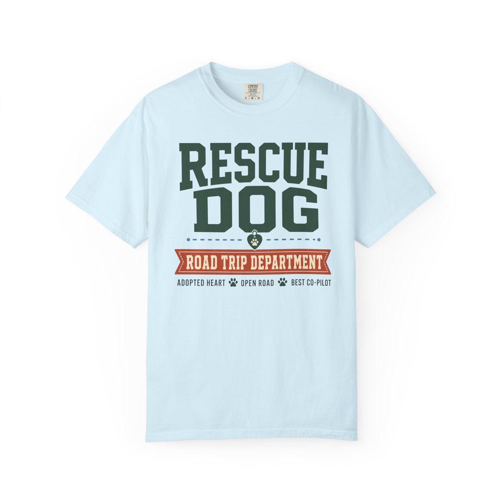 Rescue Dog Road Trip Department - T-Shirt