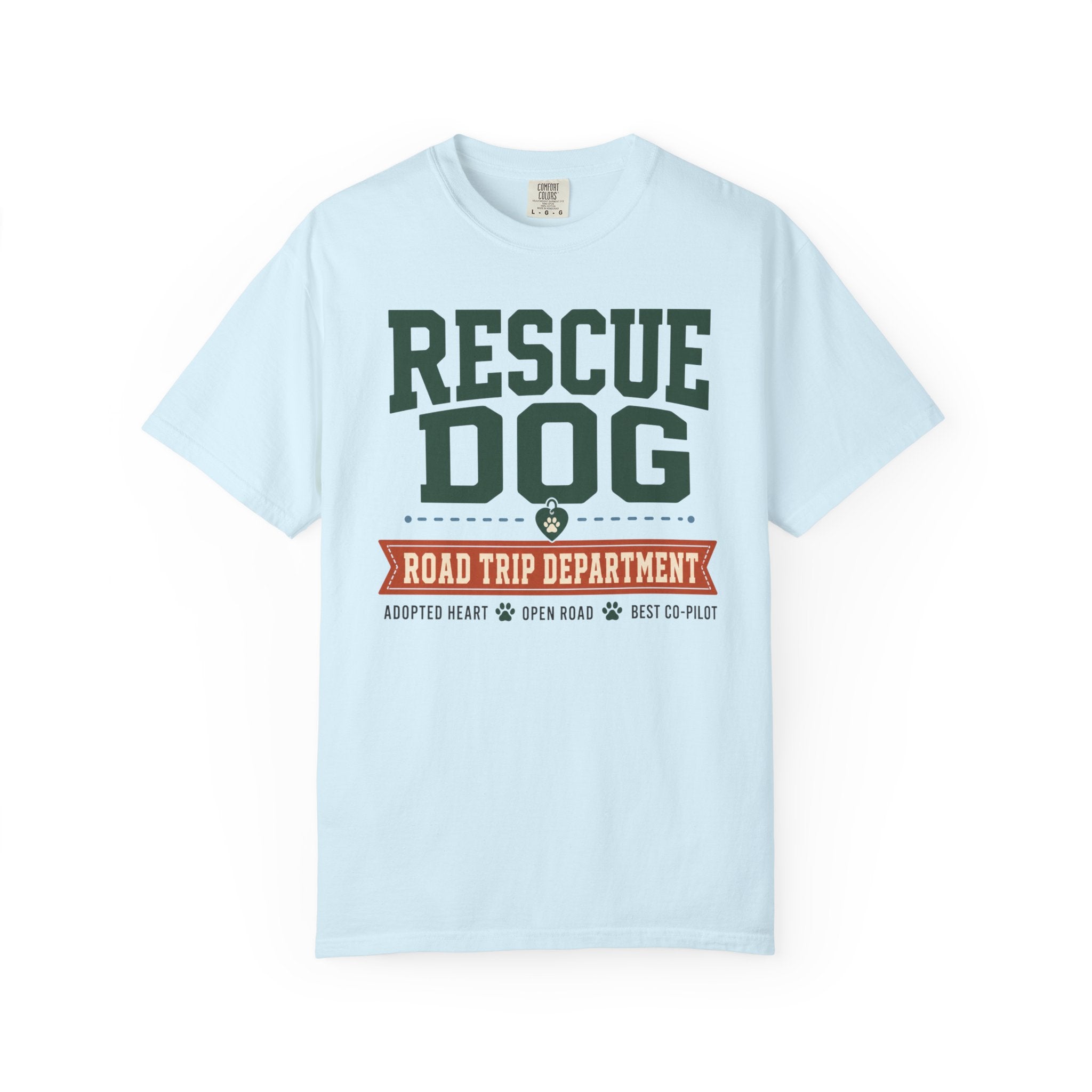 Rescue Dog Road Trip Department - T-Shirt