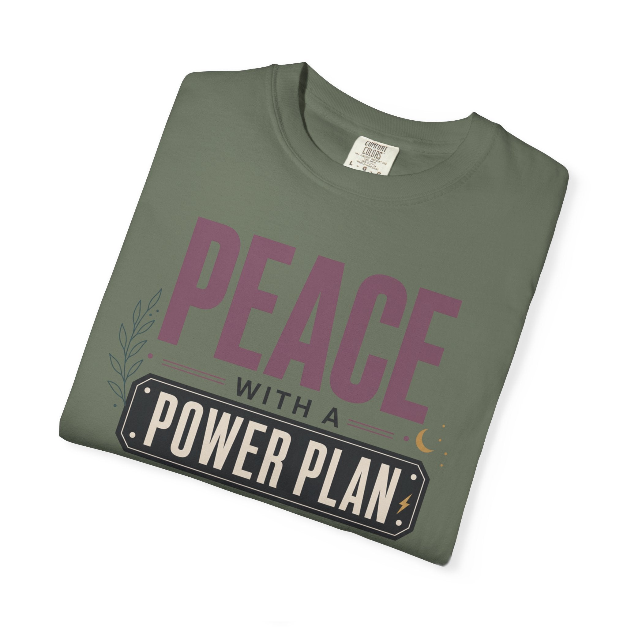 Peace With A Power Plan - T-Shirt